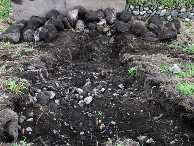 ④電柱周りの工事工程