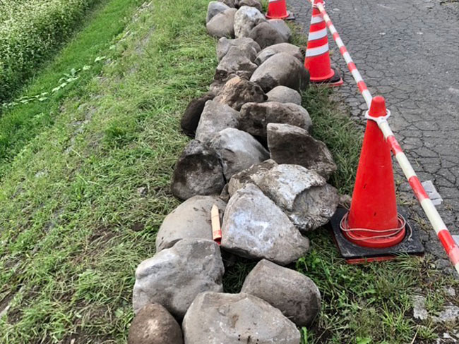 ⑤電柱周りの工事工程